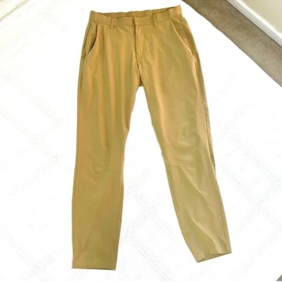 Fabletics Tan Chinos Classic Cotton Twill - Picture 6 of 6